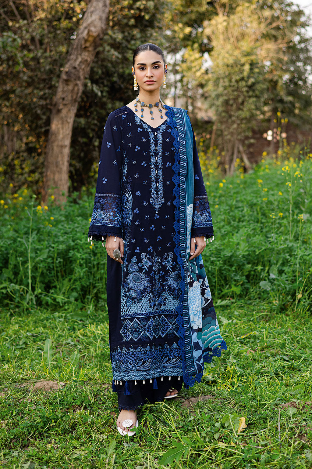 Ramsha | Riwayat Lawn Collection | Y-1203 by Ramsha - Designer Dress - Type: Ladies Clothes - Available at Libayah - 100% Original