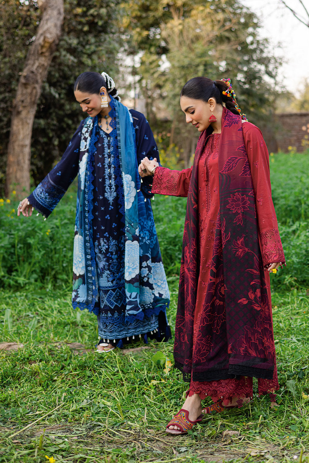 Ramsha | Riwayat Lawn Collection | Y-1203 by Ramsha - Designer Dress - Type: Ladies Clothes - Available at Libayah - 100% Original