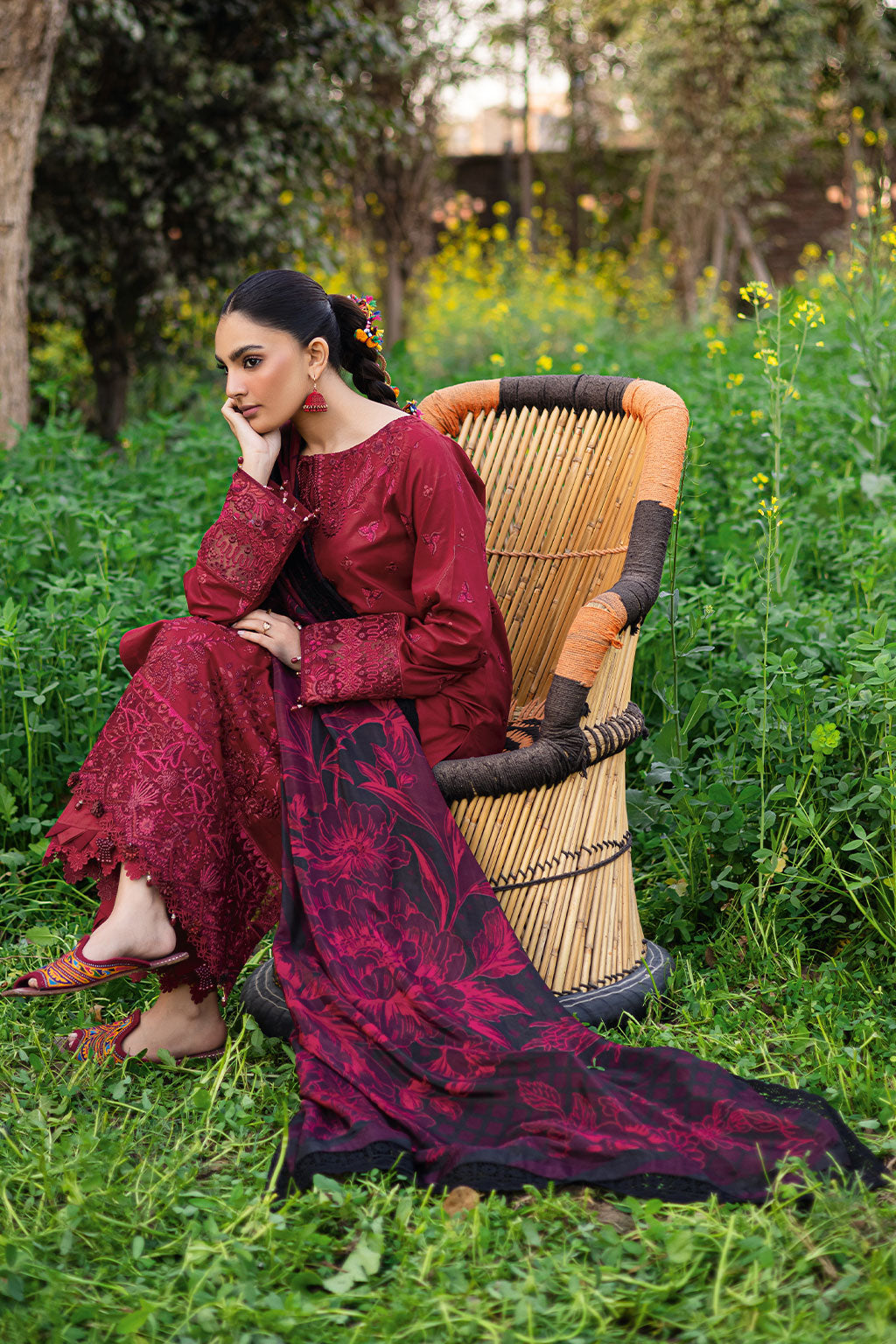 Ramsha | Riwayat Lawn Collection | Y-1204 by Ramsha - Designer Dress - Type: Ladies Clothes - Available at Libayah - 100% Original