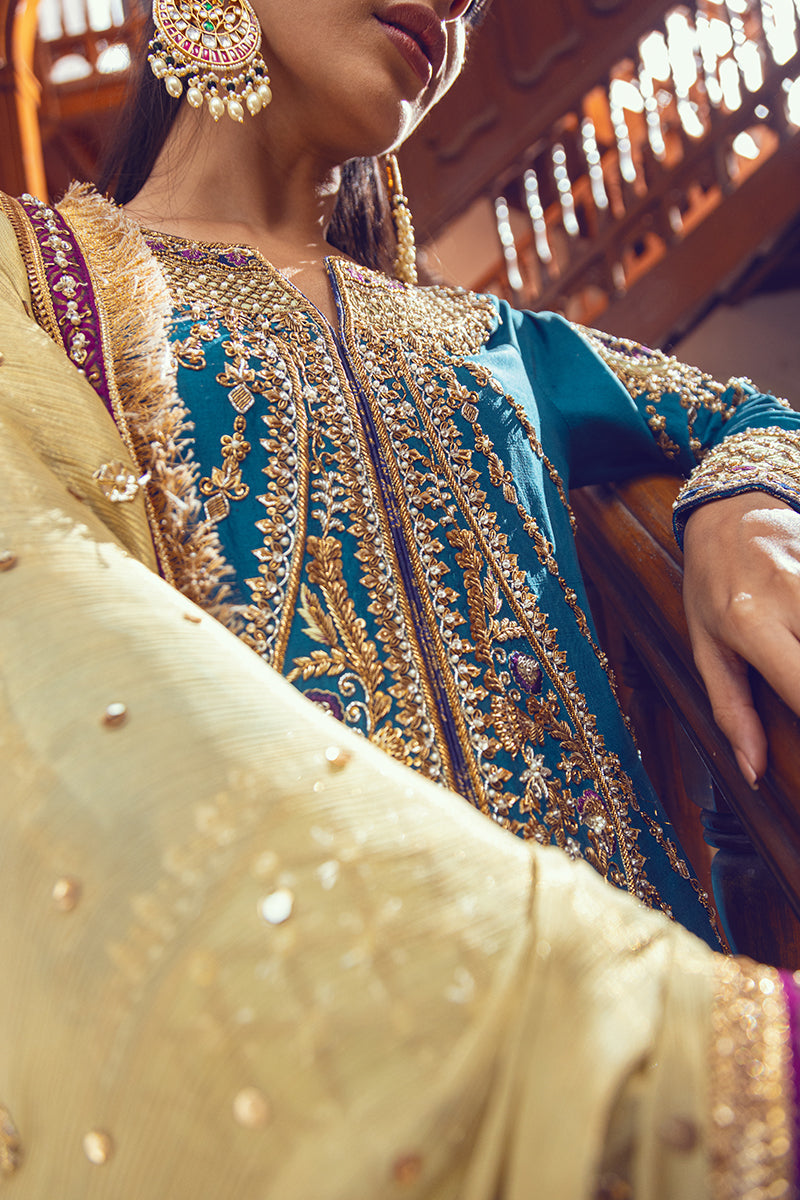 Sana Abbas | Wedding Formals | RAYAH by Sana Abbas - Designer Dress - Type: Ladies Clothes - Available at Libayah - 100% Original