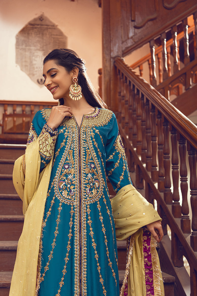 Sana Abbas | Wedding Formals | RAYAH by Sana Abbas - Designer Dress - Type: Ladies Clothes - Available at Libayah - 100% Original