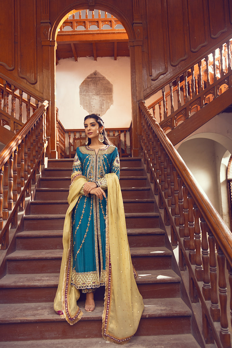 Sana Abbas | Wedding Formals | RAYAH by Sana Abbas - Designer Dress - Type: Ladies Clothes - Available at Libayah - 100% Original