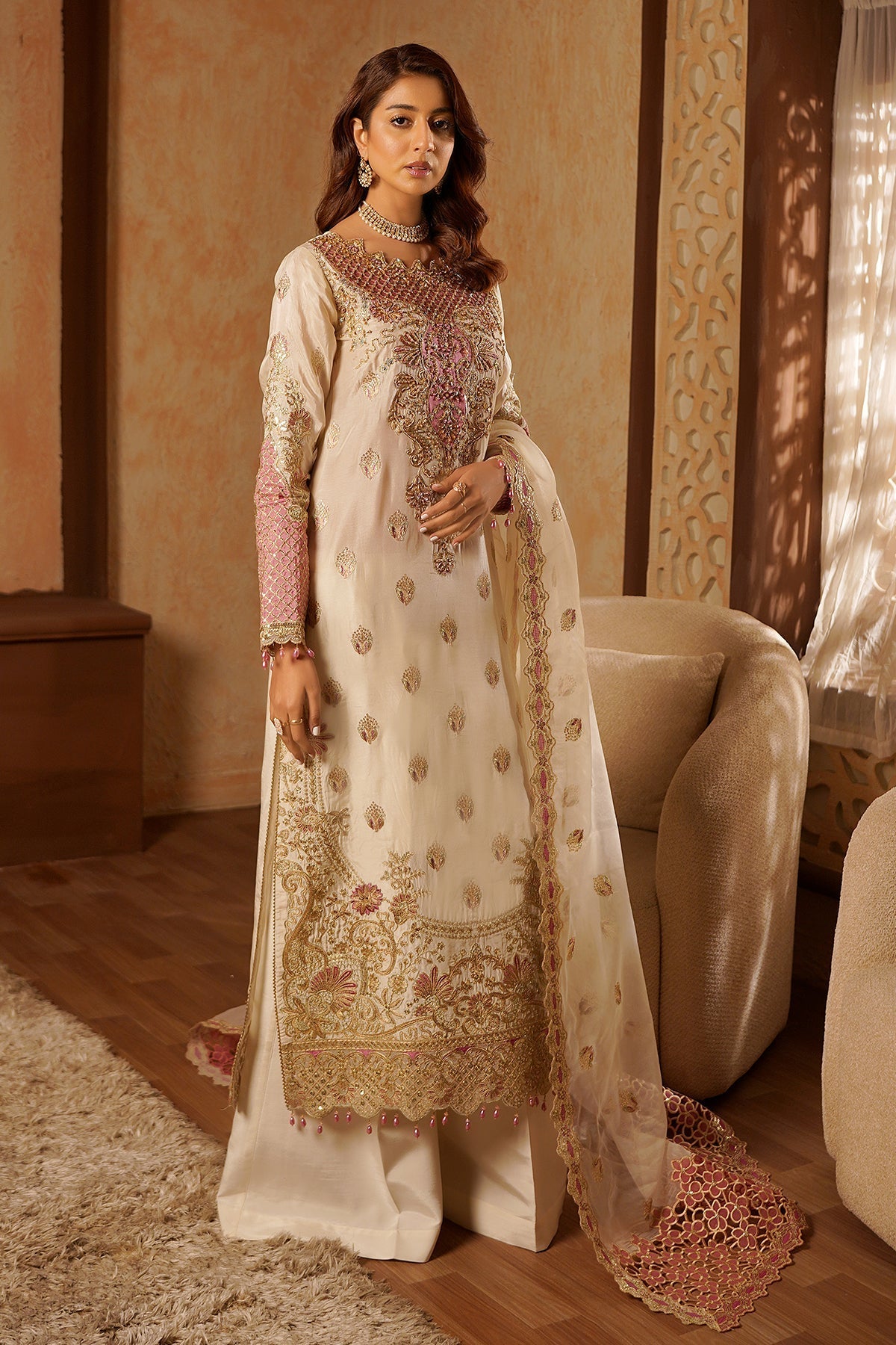 Maryams | Bekhudi Formals | Gulnaar B-2001 by Maryams - Designer Dress  - Type : Ladies Clothes - Available at Libayah - 100% Original 