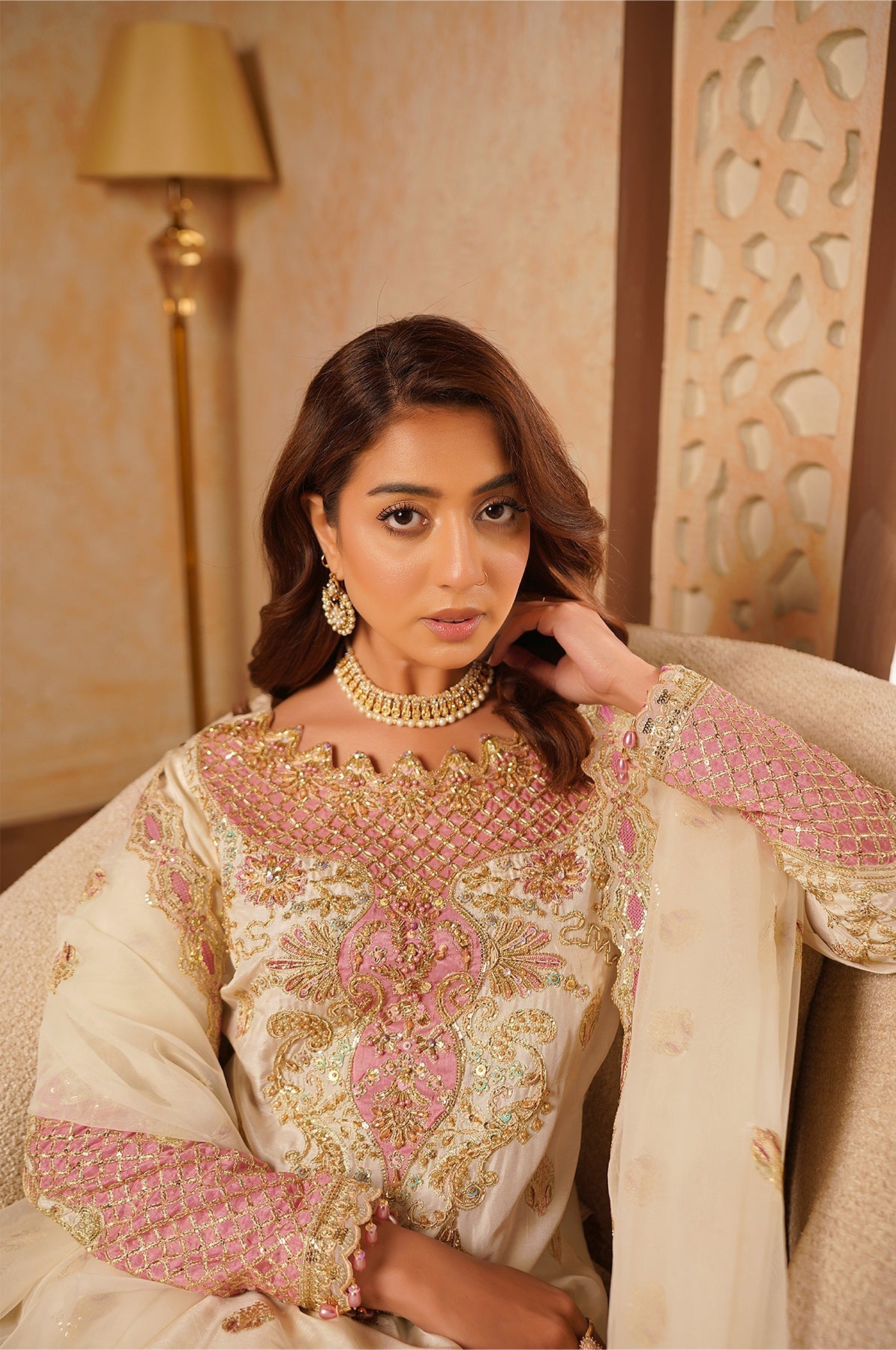 Maryams | Bekhudi Formals | Gulnaar B-2001 by Maryams - Designer Dress  - Type : Ladies Clothes - Available at Libayah - 100% Original 