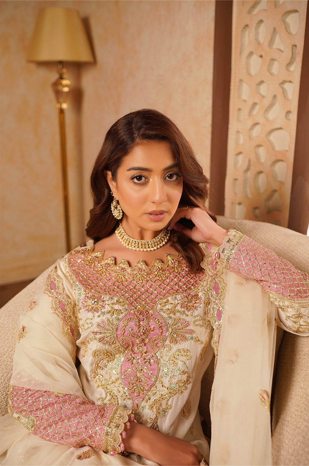 Maryams | Bekhudi Formals | Gulnaar B-2001 by Maryams - Designer Dress  - Type : Ladies Clothes - Available at Libayah - 100% Original 