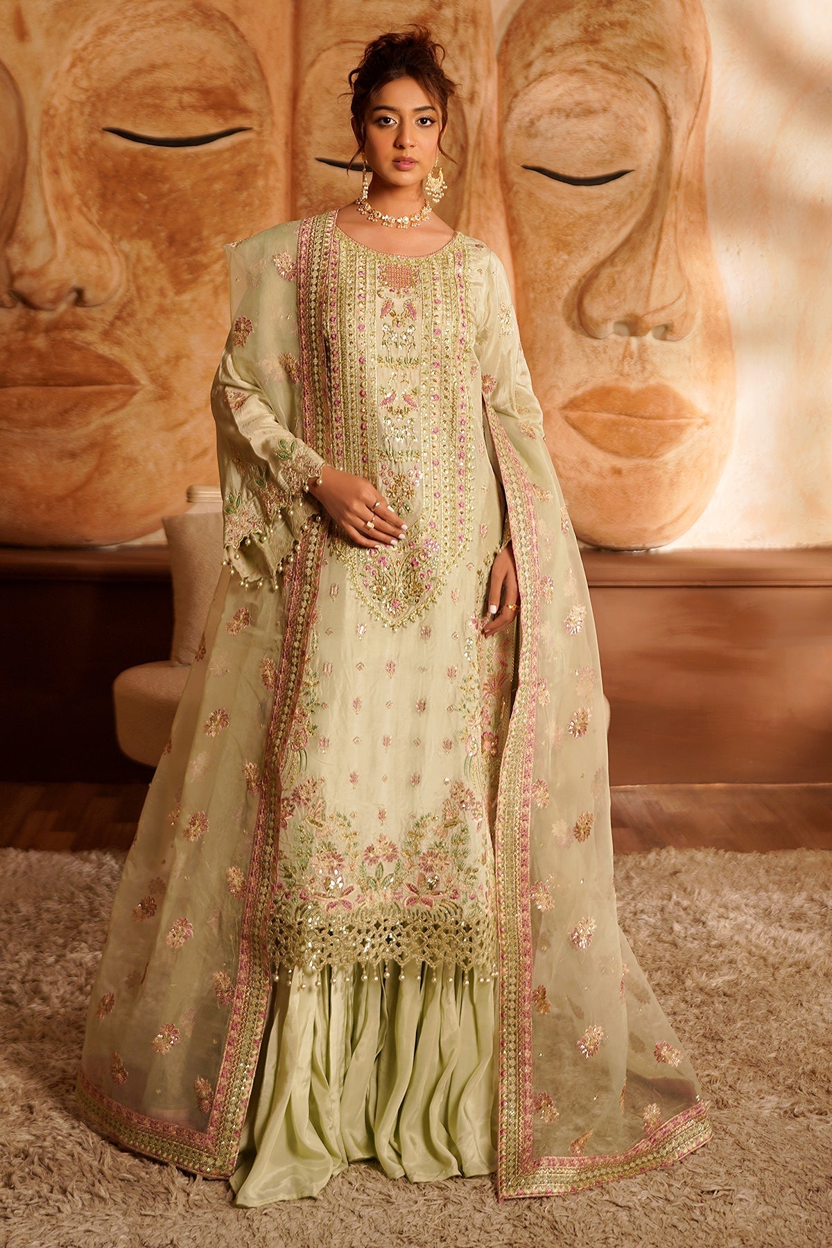 Maryams | Bekhudi Formals | Nazuk B-2003 by Maryams - Designer Dress  - Type : Ladies Clothes - Available at Libayah - 100% Original 