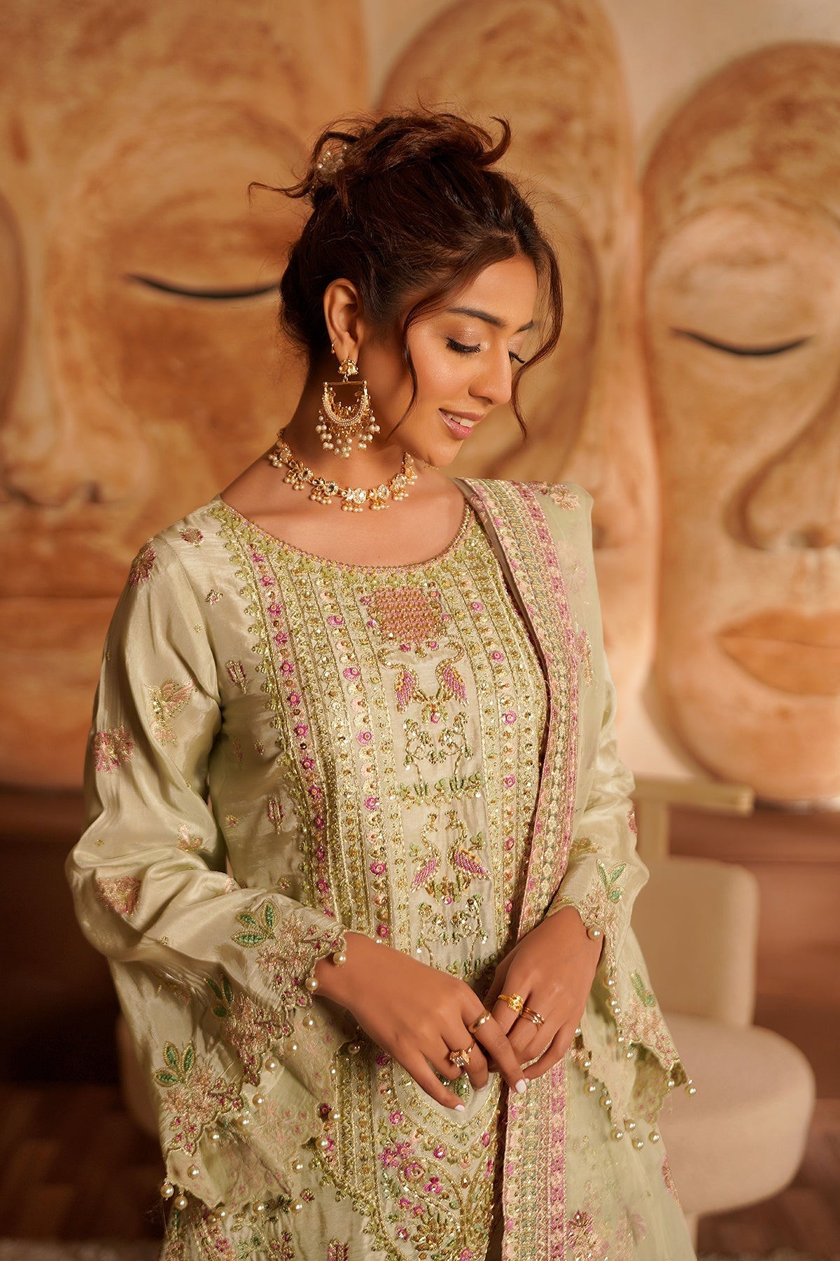 Maryams | Bekhudi Formals | Nazuk B-2003 by Maryams - Designer Dress  - Type : Ladies Clothes - Available at Libayah - 100% Original 