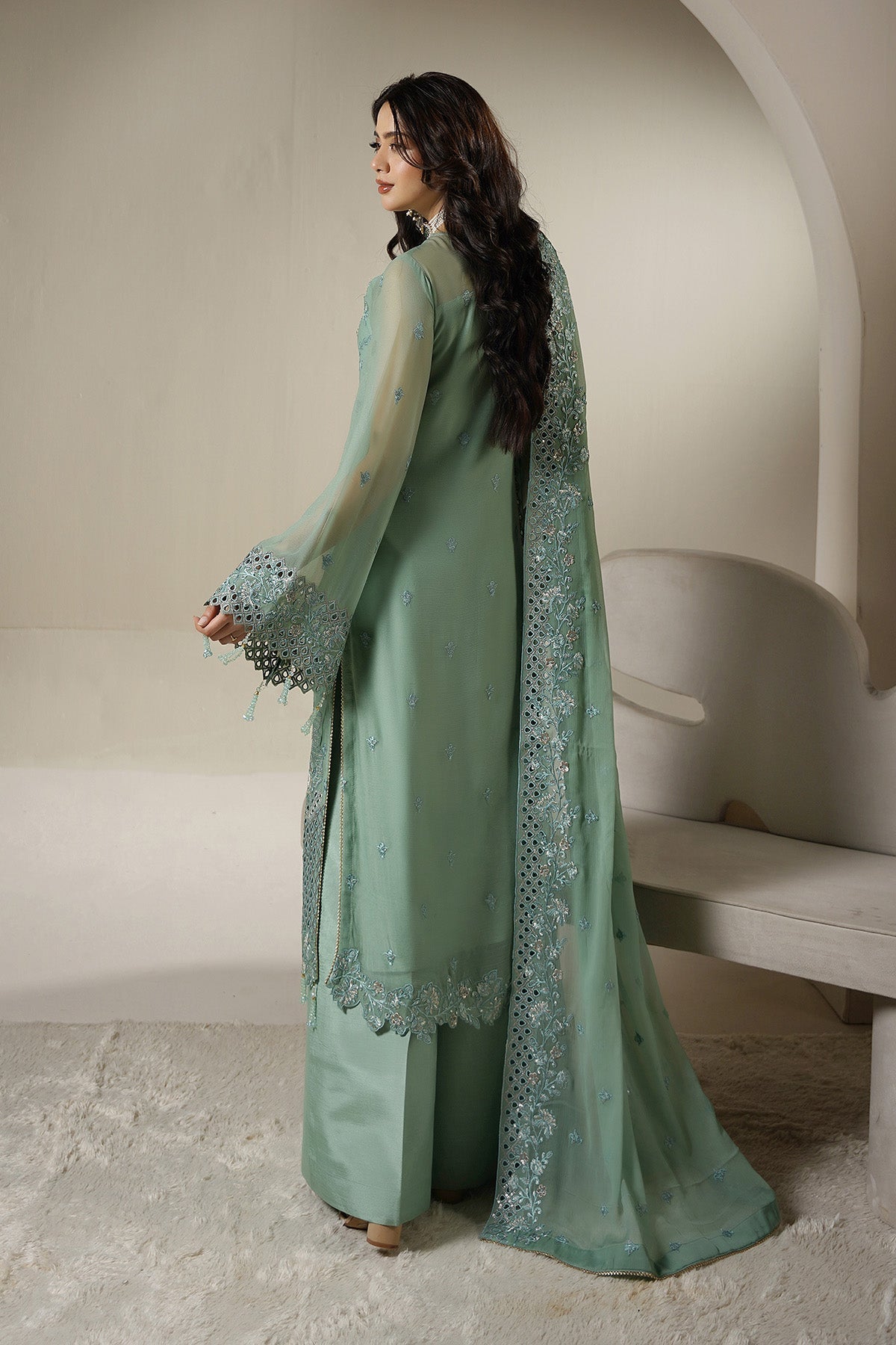 Maryams | Aarzu Formals | A-12008 by Maryams - Designer Dress  - Type : Ladies Clothes - Available at Libayah - 100% Original 