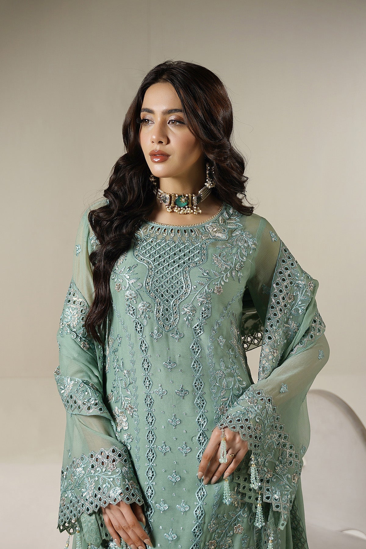 Maryams | Aarzu Formals | A-12008 by Maryams - Designer Dress  - Type : Ladies Clothes - Available at Libayah - 100% Original 