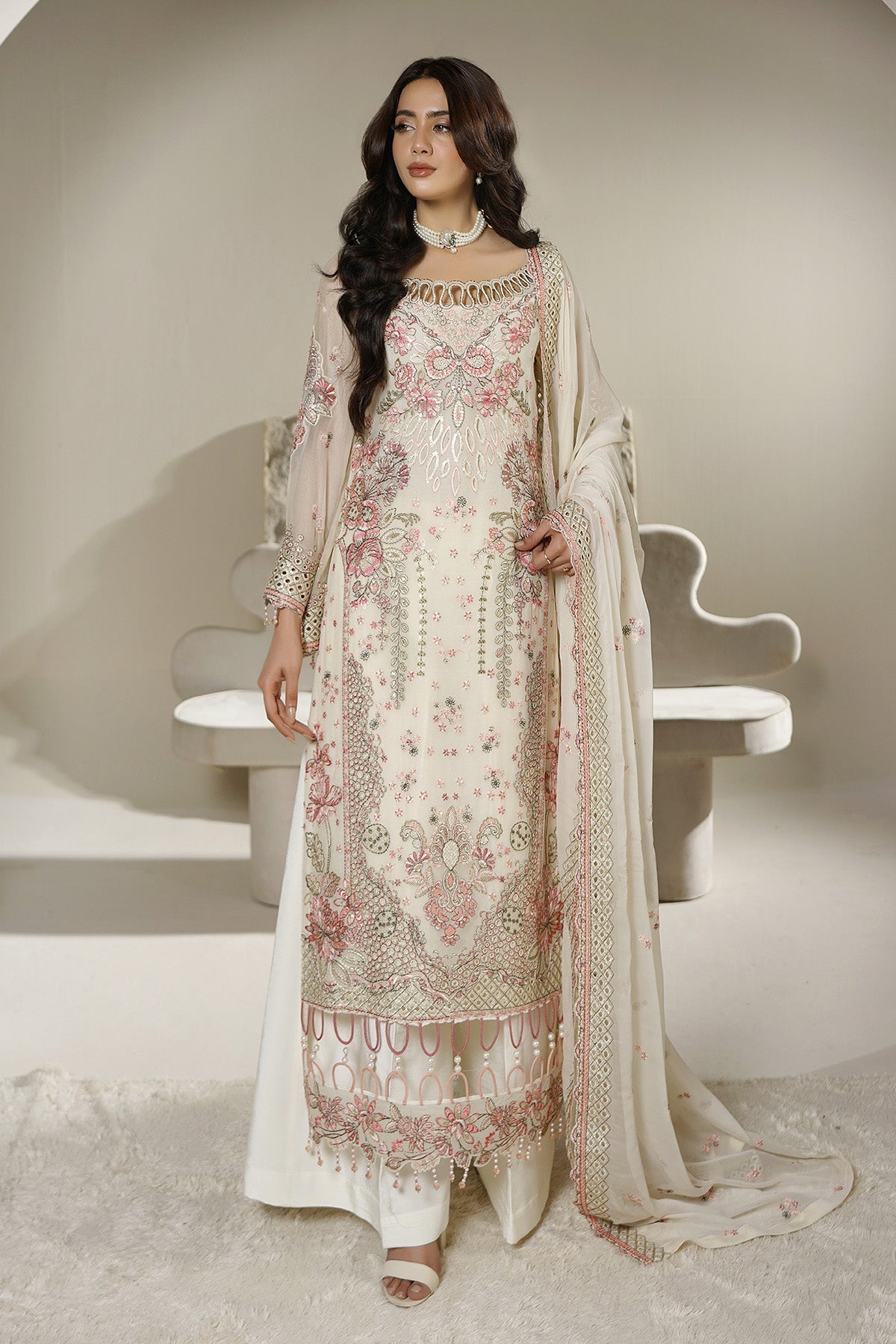 Maryams | Aarzu Formals | A-12006 by Maryams - Designer Dress  - Type : Ladies Clothes - Available at Libayah - 100% Original 