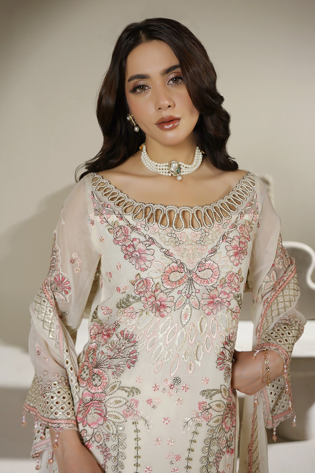 Maryams | Aarzu Formals | A-12006 by Maryams - Designer Dress  - Type : Ladies Clothes - Available at Libayah - 100% Original 