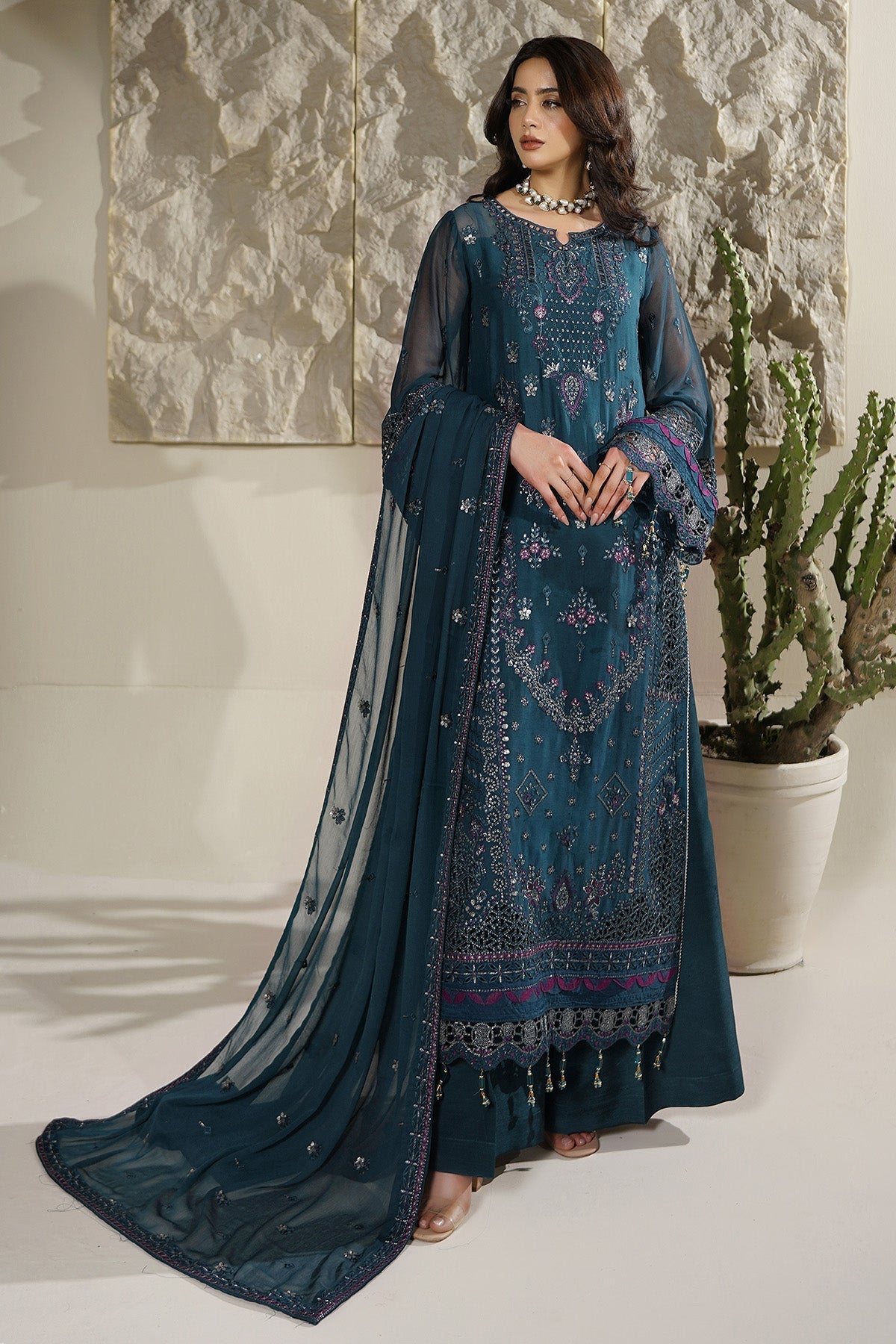 Maryams | Aarzu Formals | A-12003 by Maryams - Designer Dress  - Type : Ladies Clothes - Available at Libayah - 100% Original 