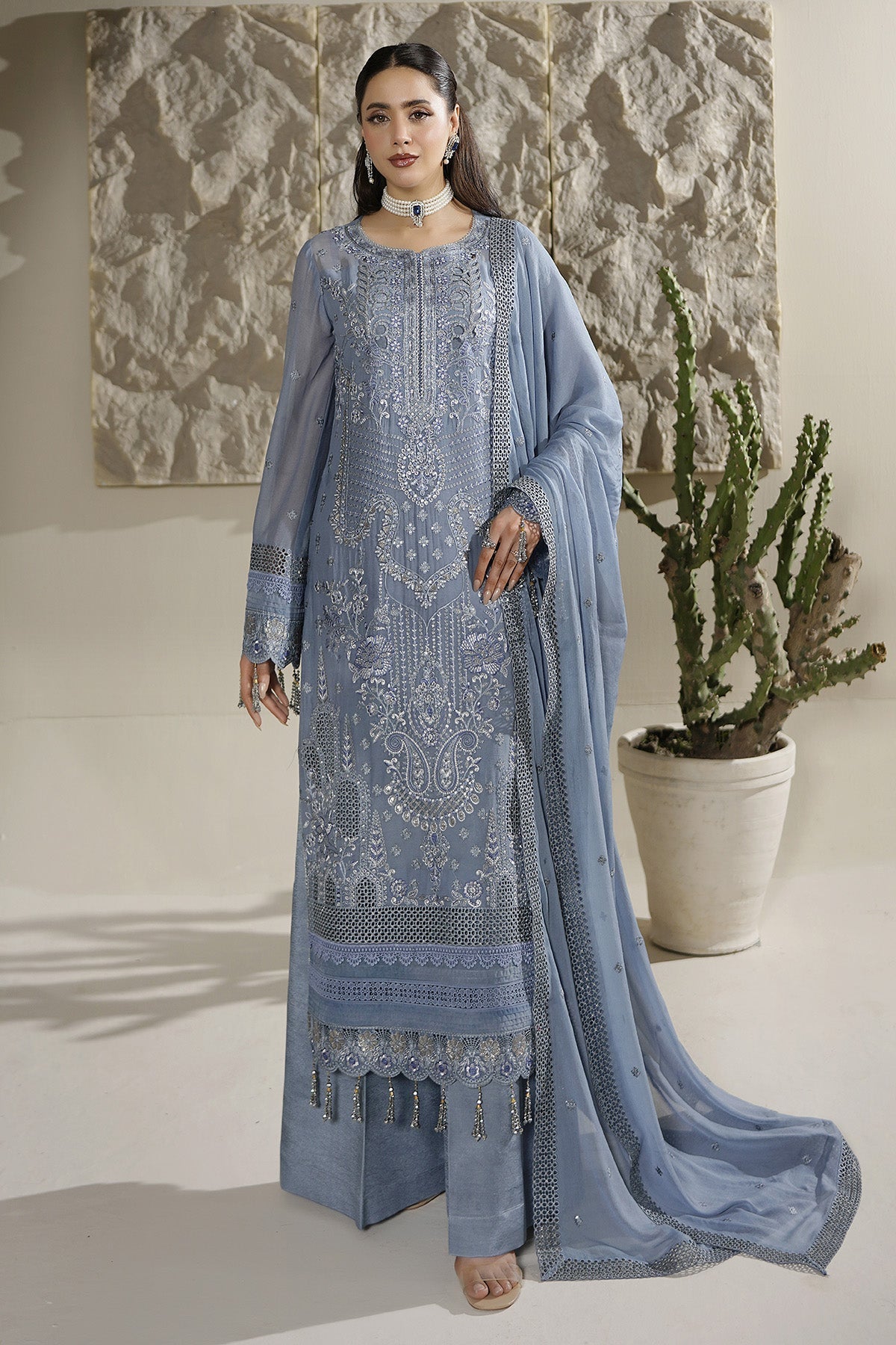 Maryams | Aarzu Formals | A-12005 by Maryams - Designer Dress  - Type : Ladies Clothes - Available at Libayah - 100% Original 
