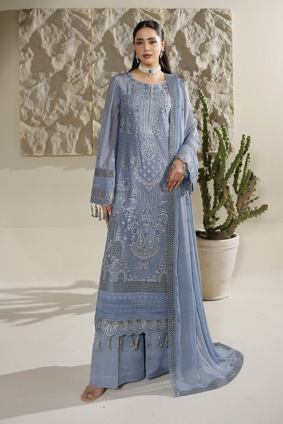 Maryams | Aarzu Formals | A-12005 by Maryams - Designer Dress  - Type : Ladies Clothes - Available at Libayah - 100% Original 