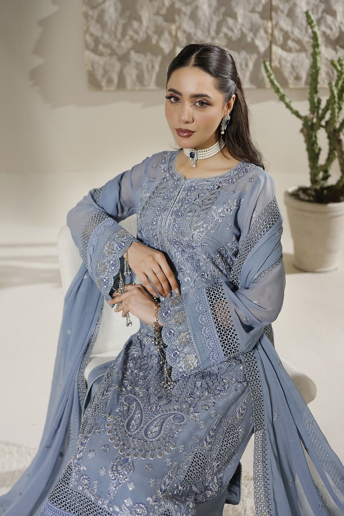 Maryams | Aarzu Formals | A-12005 by Maryams - Designer Dress  - Type : Ladies Clothes - Available at Libayah - 100% Original 
