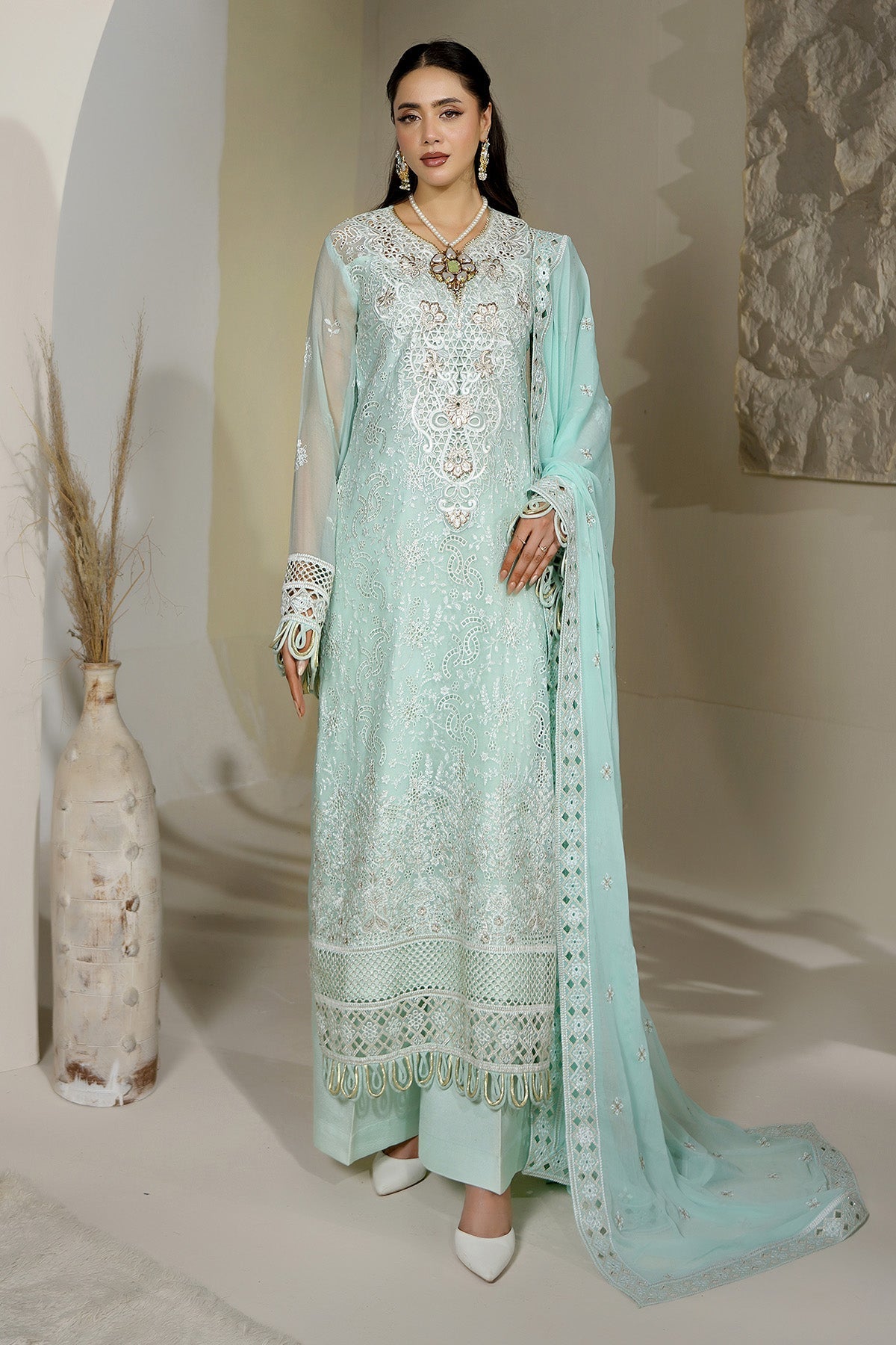 Maryams | Aarzu Formals | A-12002 by Maryams - Designer Dress  - Type : Ladies Clothes - Available at Libayah - 100% Original 