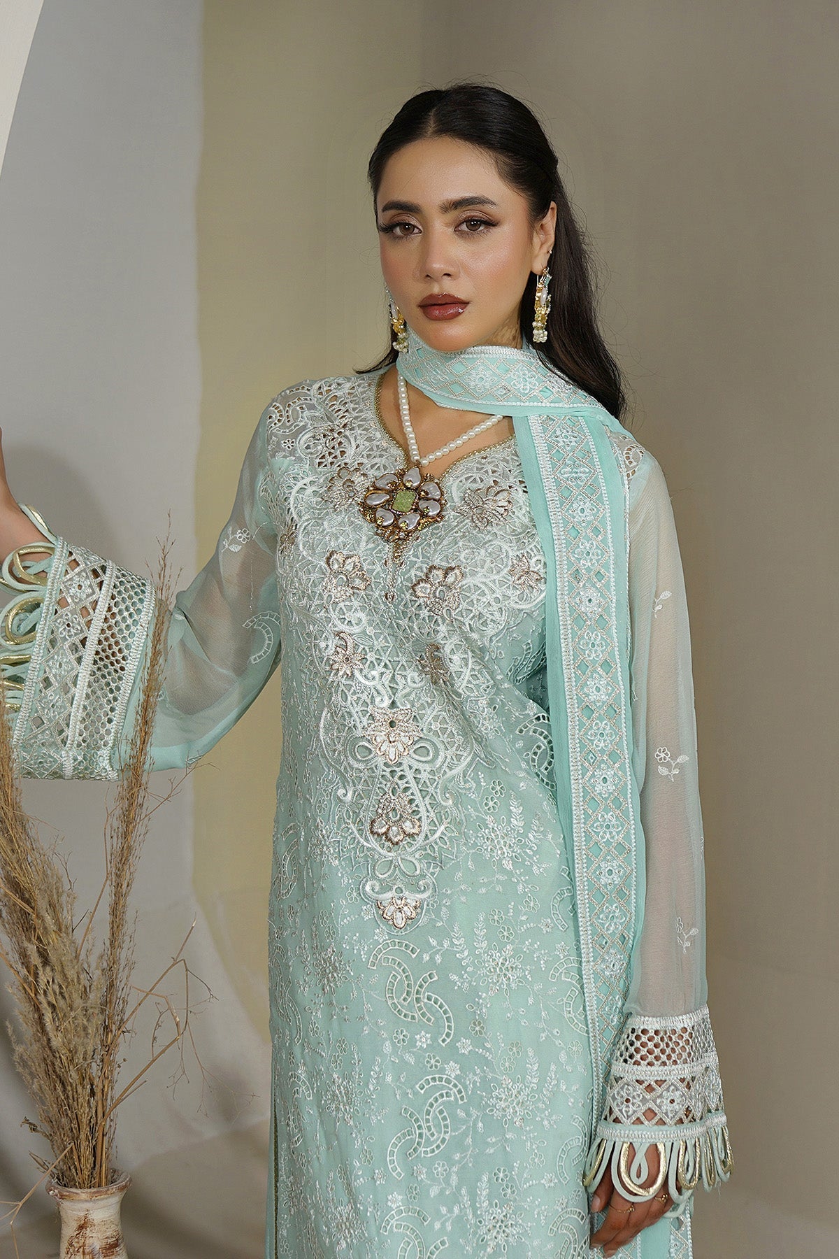 Maryams | Aarzu Formals | A-12002 by Maryams - Designer Dress  - Type : Ladies Clothes - Available at Libayah - 100% Original 