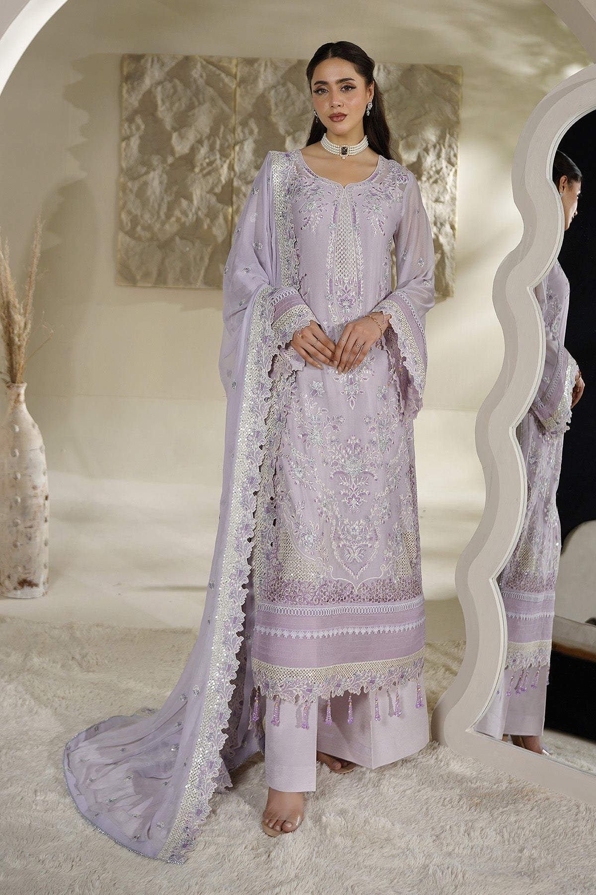 Maryams | Aarzu Formals | A-12004 by Maryams - Designer Dress  - Type : Ladies Clothes - Available at Libayah - 100% Original 