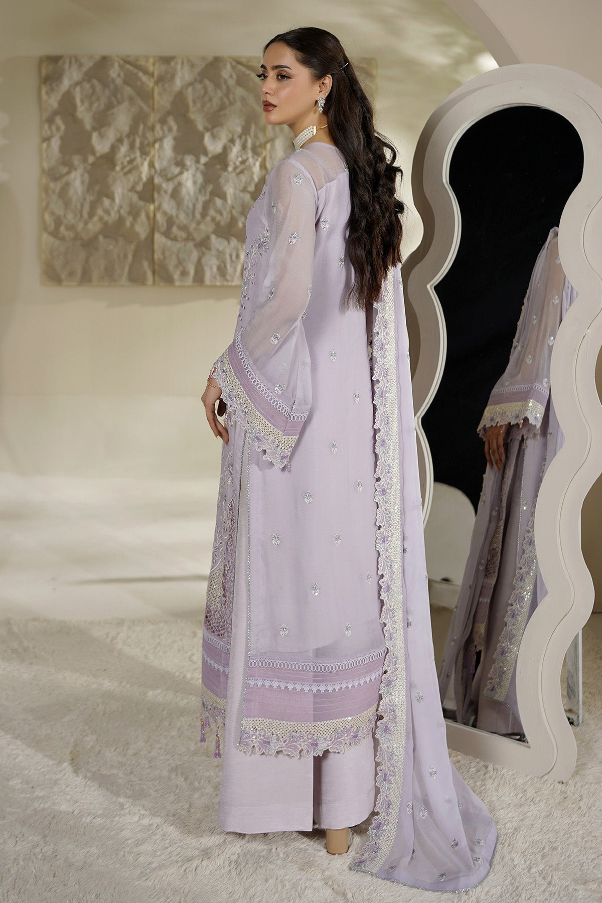 Maryams | Aarzu Formals | A-12004 by Maryams - Designer Dress  - Type : Ladies Clothes - Available at Libayah - 100% Original 