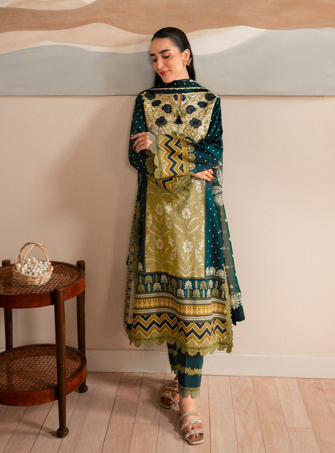 Roheenaz | Selene Fall 24 | Ember by Roheenaz - Designer Dress - Type: Luxury - Available at Libayah - 100% Original