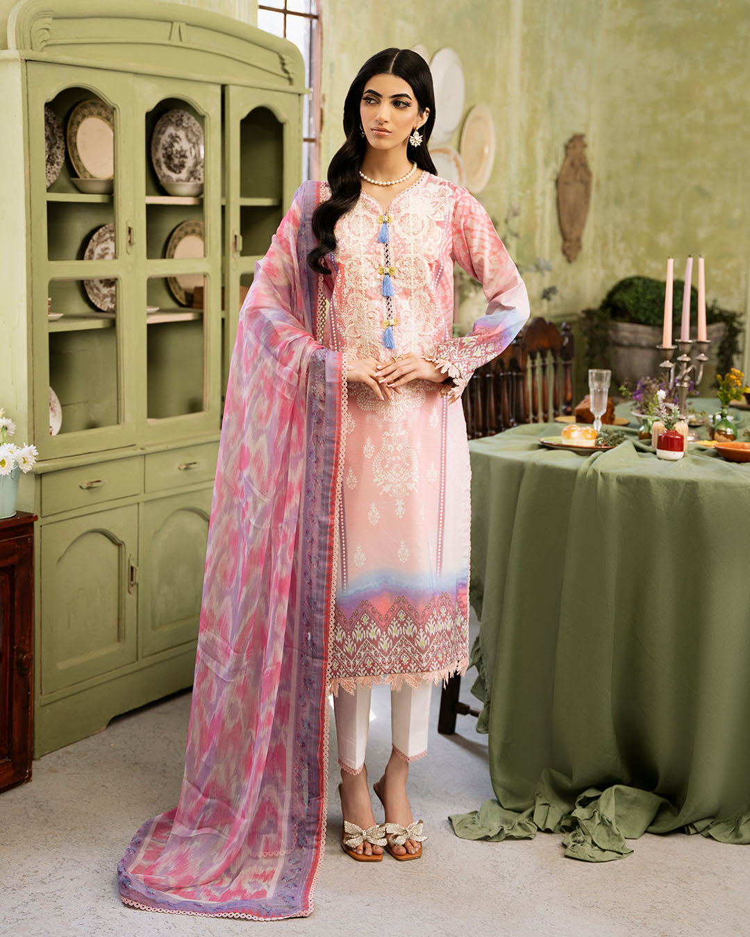 Roheenaz | Flora Printed Lawn | Amara by Roheenaz - Designer Dress - Type: Ladies Clothes - Available at Libayah - 100% Original