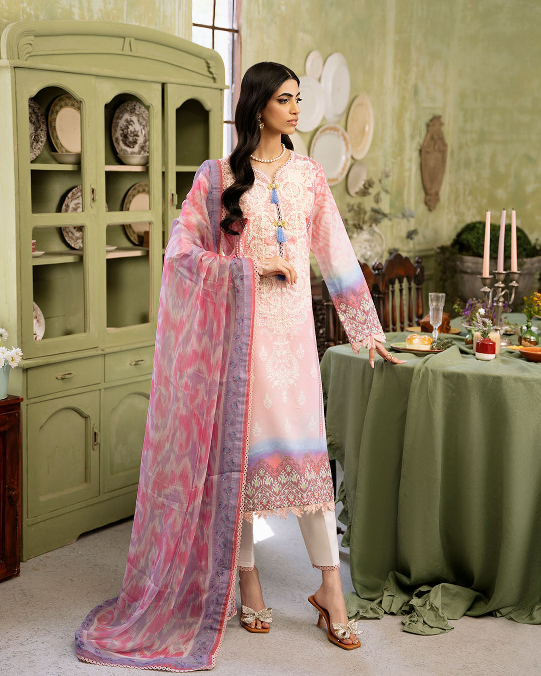 Roheenaz | Flora Printed Lawn | Amara by Roheenaz - Designer Dress - Type: Ladies Clothes - Available at Libayah - 100% Original