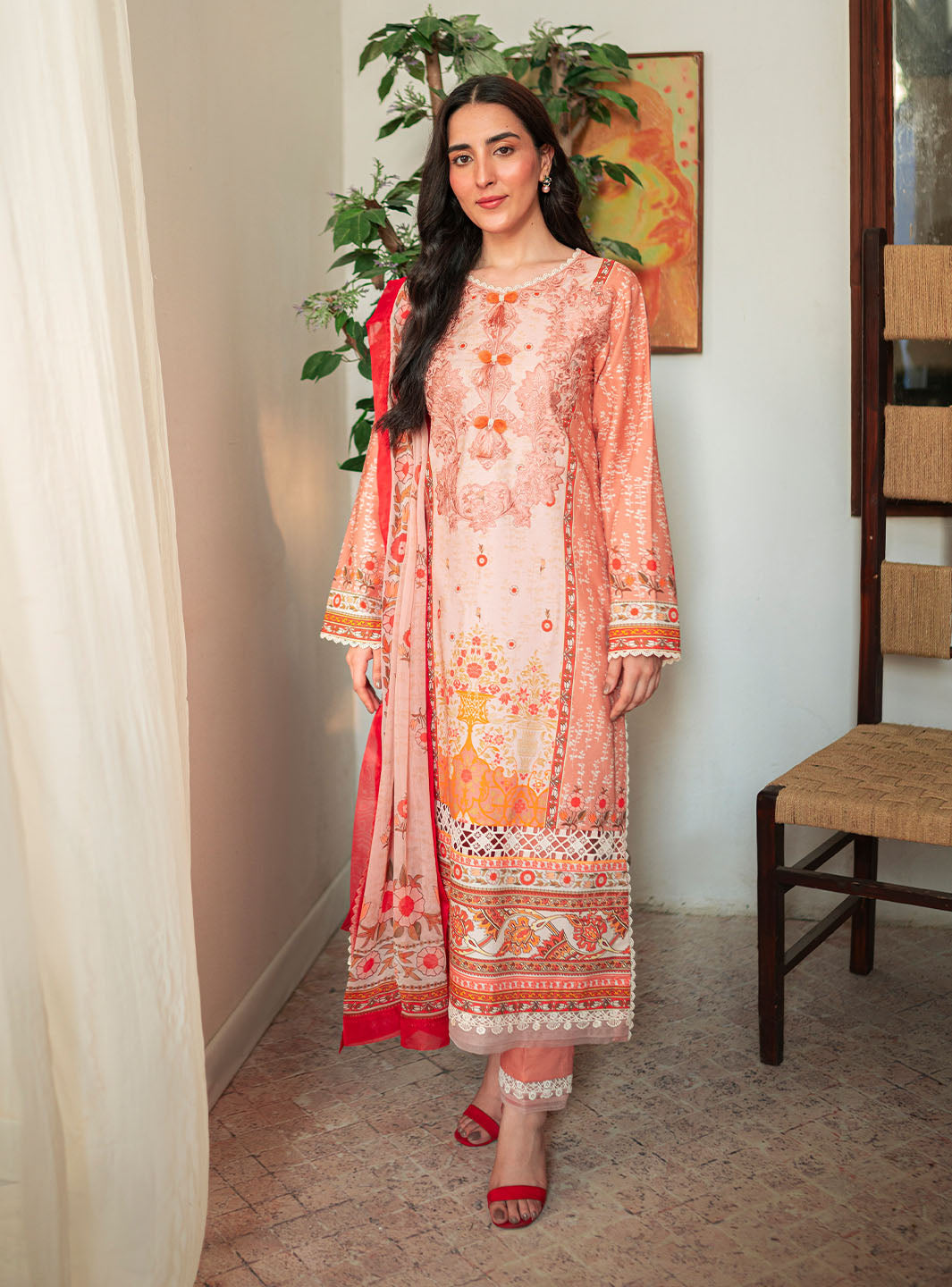 Roheenaz | Selene Fall 24 | Ezra by Roheenaz - Designer Dress - Type: Luxury - Available at Libayah - 100% Original