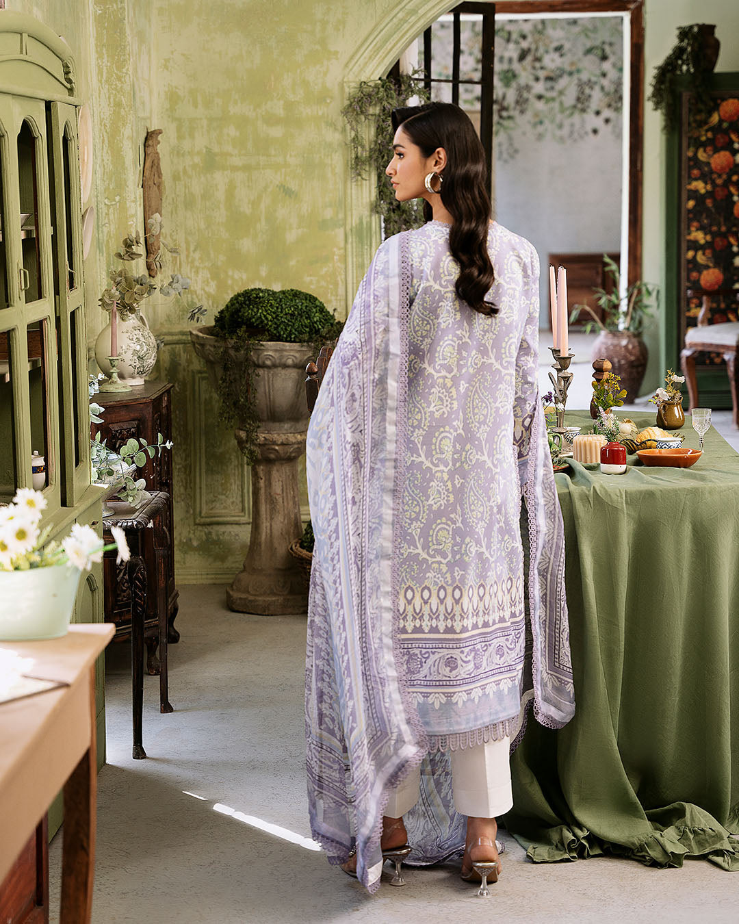 Roheenaz | Flora Printed Lawn | Lumina by Roheenaz - Designer Dress - Type: Ladies Clothes - Available at Libayah - 100% Original