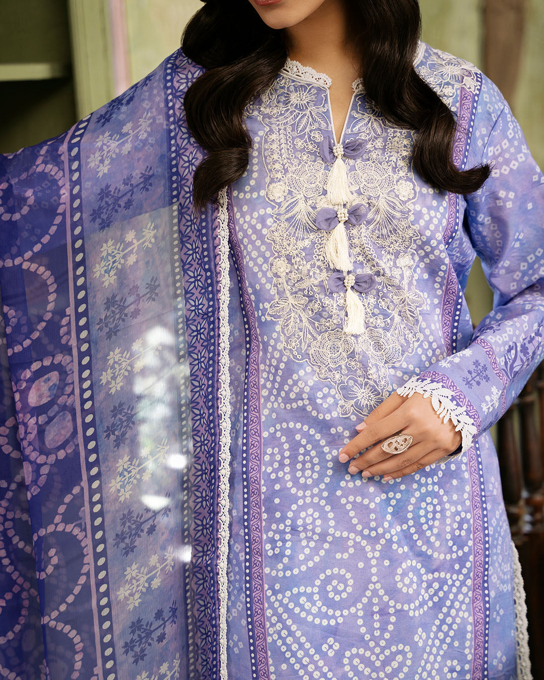 Roheenaz | Flora Printed Lawn | Celestia by Roheenaz - Designer Dress - Type: Ladies Clothes - Available at Libayah - 100% Original
