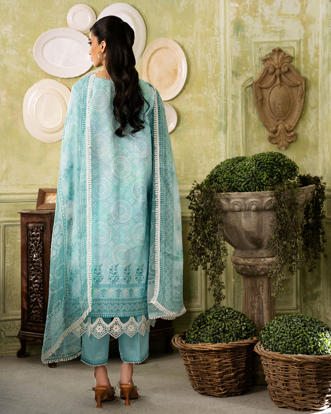 Roheenaz | Flora Printed Lawn | Mirage by Roheenaz - Designer Dress - Type: Ladies Clothes - Available at Libayah - 100% Original