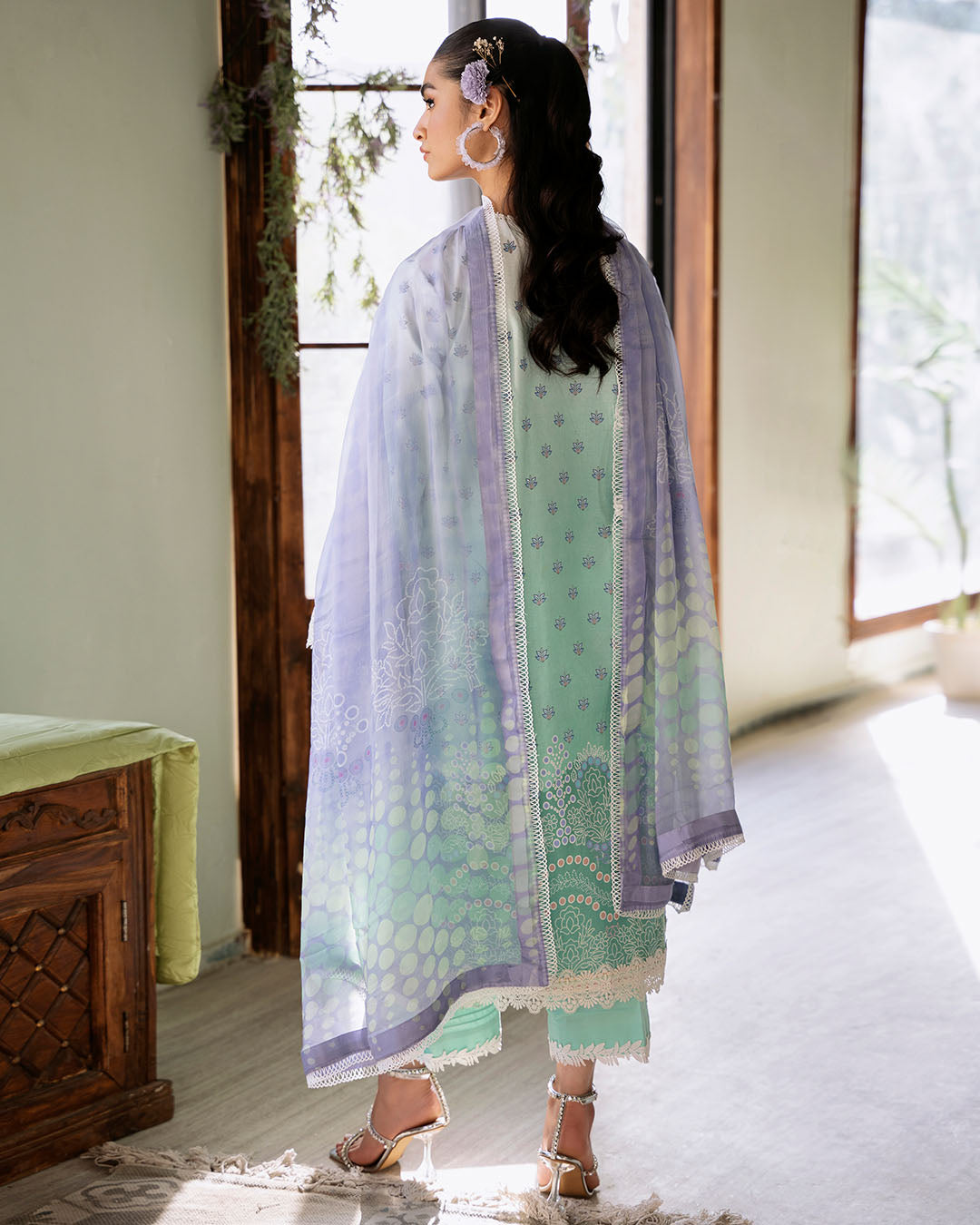 Roheenaz | Flora Printed Lawn | Elysium by Roheenaz - Designer Dress - Type: Ladies Clothes - Available at Libayah - 100% Original