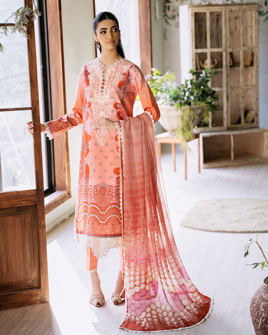 Roheenaz | Flora Printed Lawn | Serenade by Roheenaz - Designer Dress - Type: Ladies Clothes - Available at Libayah - 100% Original