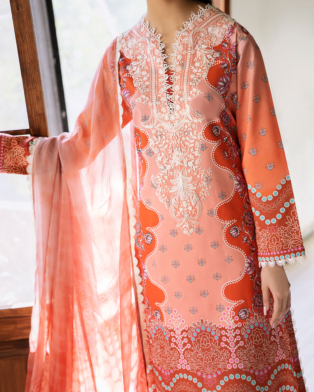 Roheenaz | Flora Printed Lawn | Serenade by Roheenaz - Designer Dress - Type: Ladies Clothes - Available at Libayah - 100% Original