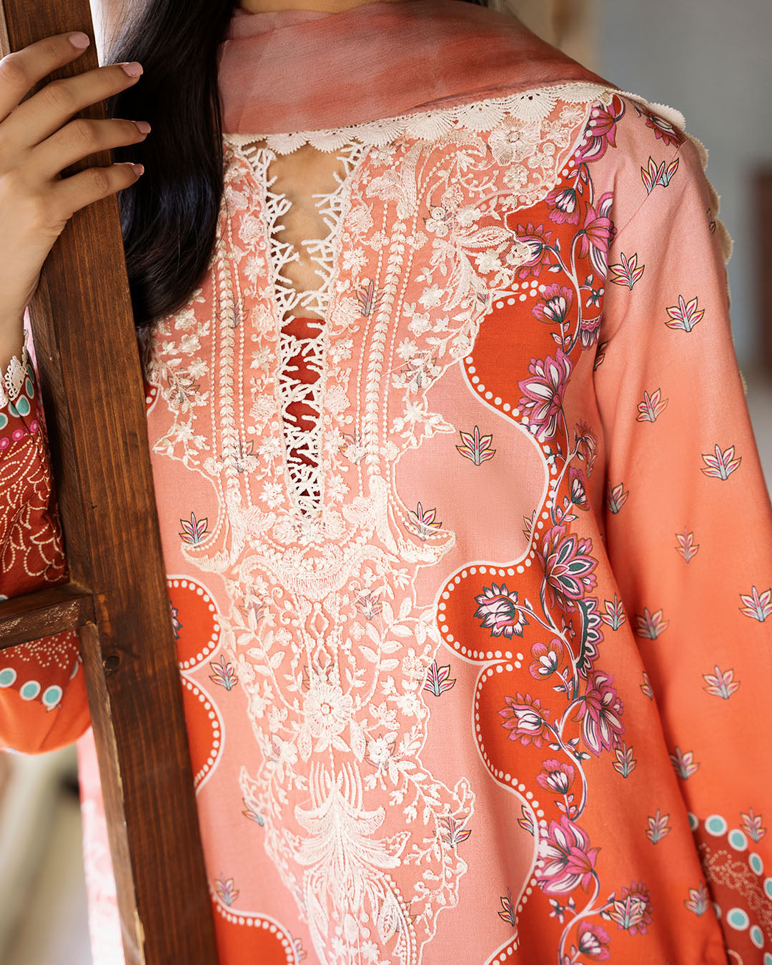 Roheenaz | Flora Printed Lawn | Serenade by Roheenaz - Designer Dress - Type: Ladies Clothes - Available at Libayah - 100% Original