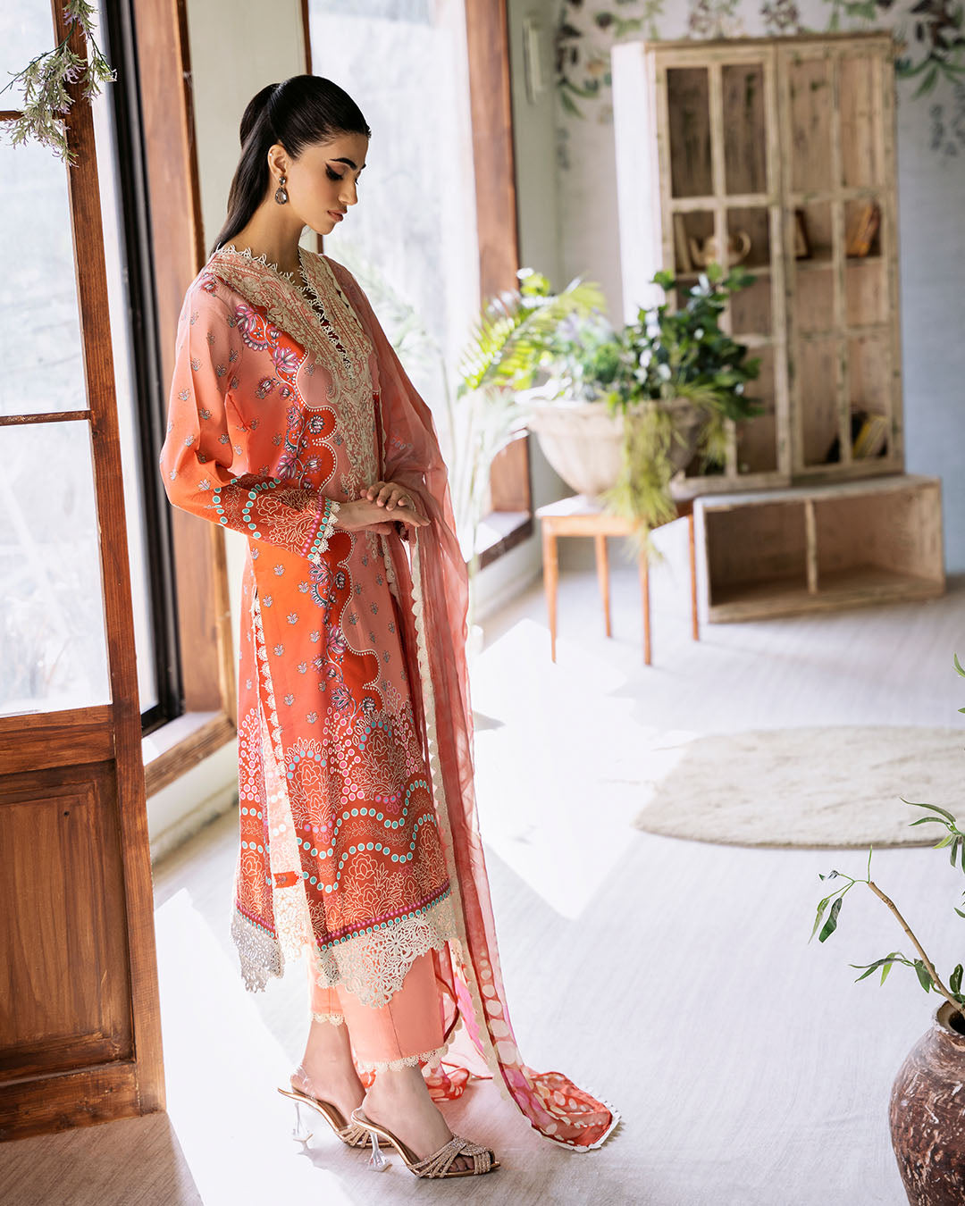 Roheenaz | Flora Printed Lawn | Serenade by Roheenaz - Designer Dress - Type: Ladies Clothes - Available at Libayah - 100% Original