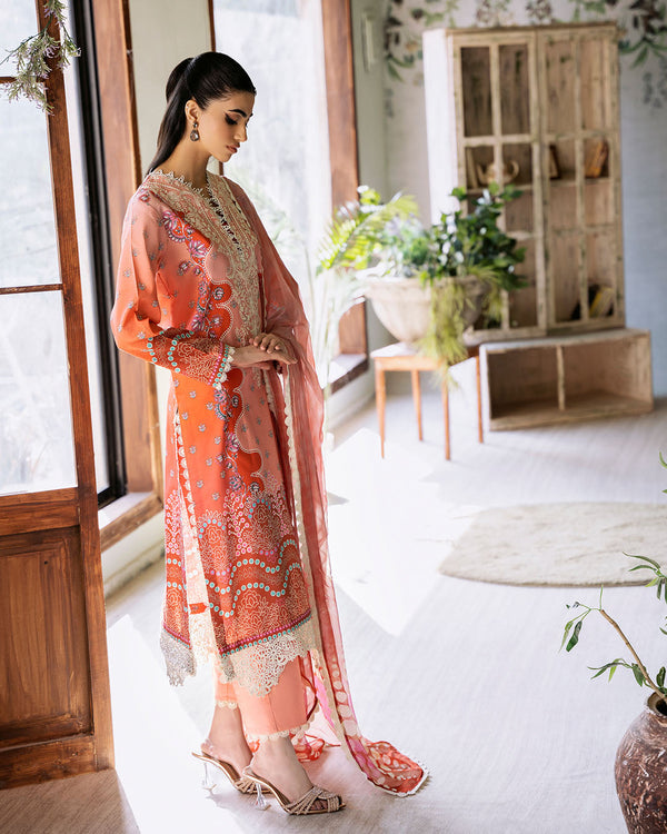 Roheenaz | Flora Printed Lawn | Serenade by Roheenaz - Designer Dress - Type: Ladies Clothes - Available at Libayah - 100% Original