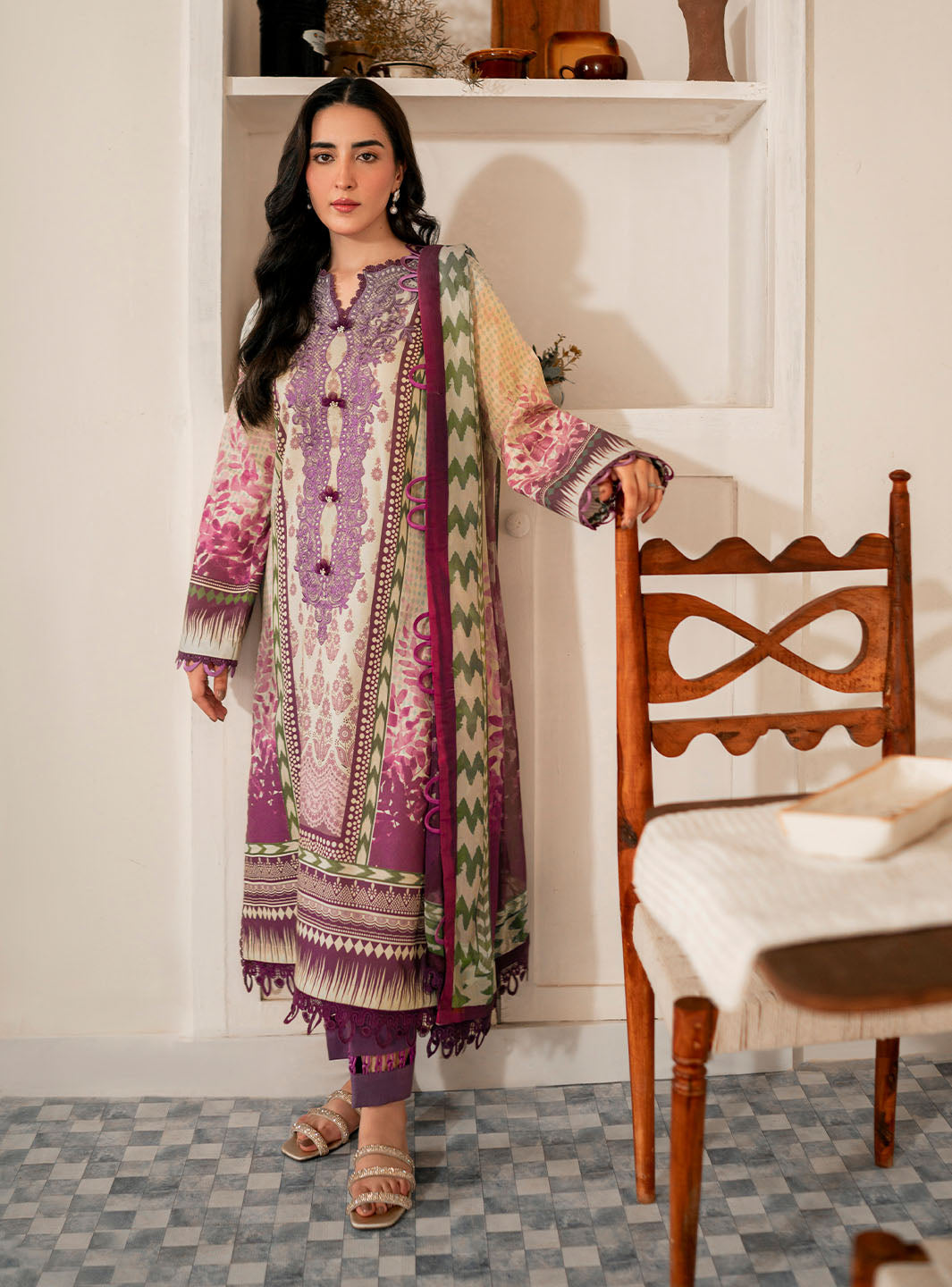 Roheenaz | Selene Fall 24 | Sadie by Roheenaz - Designer Dress - Type: Luxury - Available at Libayah - 100% Original