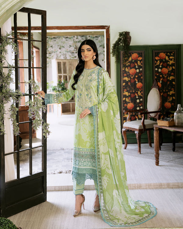 Roheenaz | Flora Printed Lawn | Euphoria by Roheenaz - Designer Dress - Type: Ladies Clothes - Available at Libayah - 100% Original