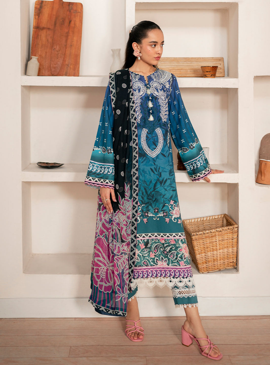 Roheenaz | Selene Fall 24 | Dahlia by Roheenaz - Designer Dress - Type: Luxury - Available at Libayah - 100% Original