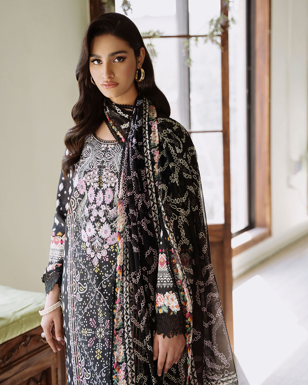 Roheenaz | Flora Printed Lawn | Veridian by Roheenaz - Designer Dress - Type: Ladies Clothes - Available at Libayah - 100% Original
