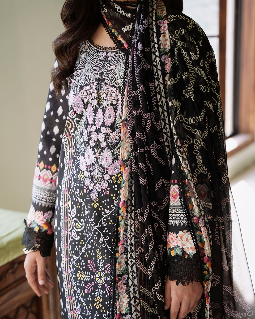 Roheenaz | Flora Printed Lawn | Veridian by Roheenaz - Designer Dress - Type: Ladies Clothes - Available at Libayah - 100% Original
