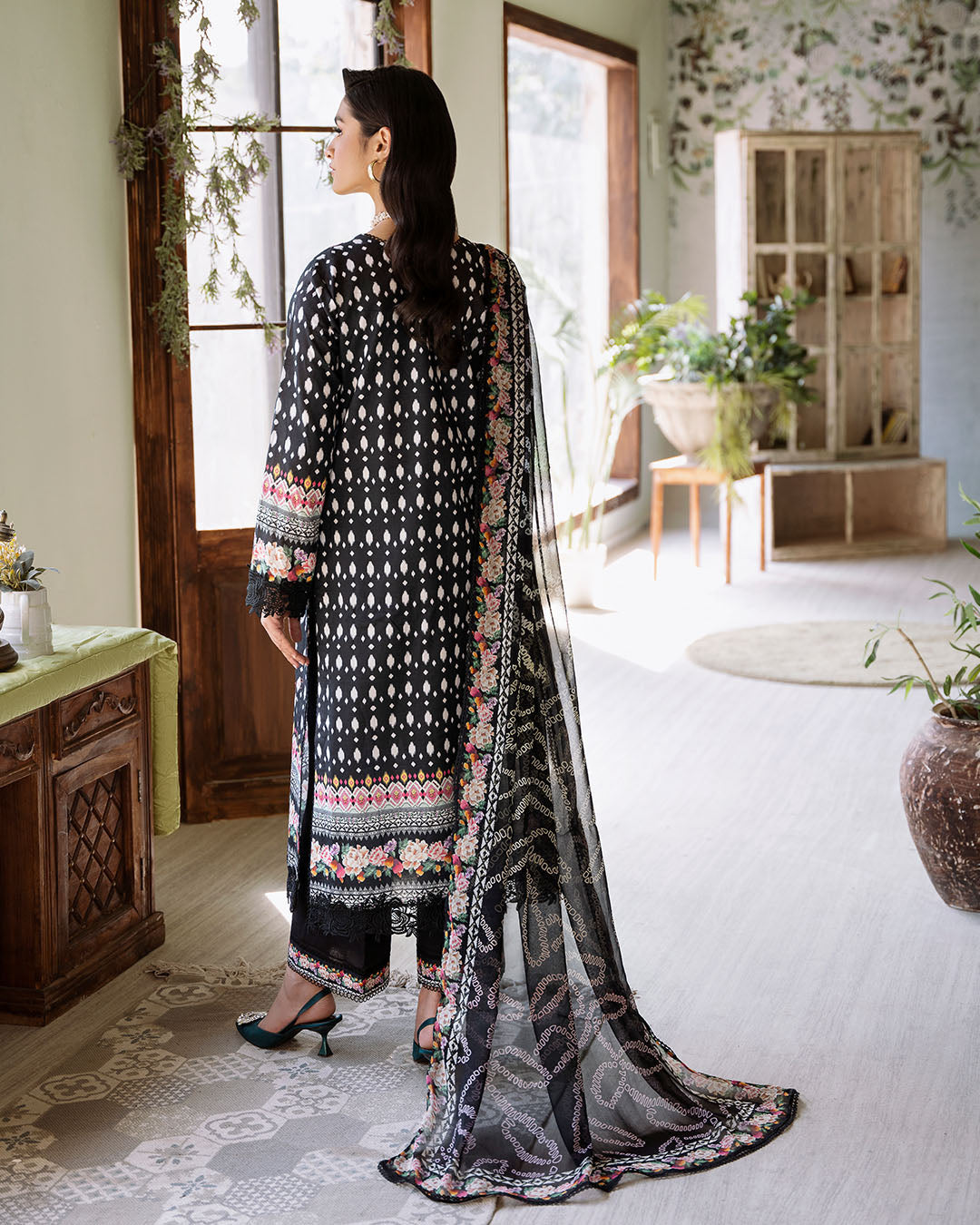 Roheenaz | Flora Printed Lawn | Veridian by Roheenaz - Designer Dress - Type: Ladies Clothes - Available at Libayah - 100% Original