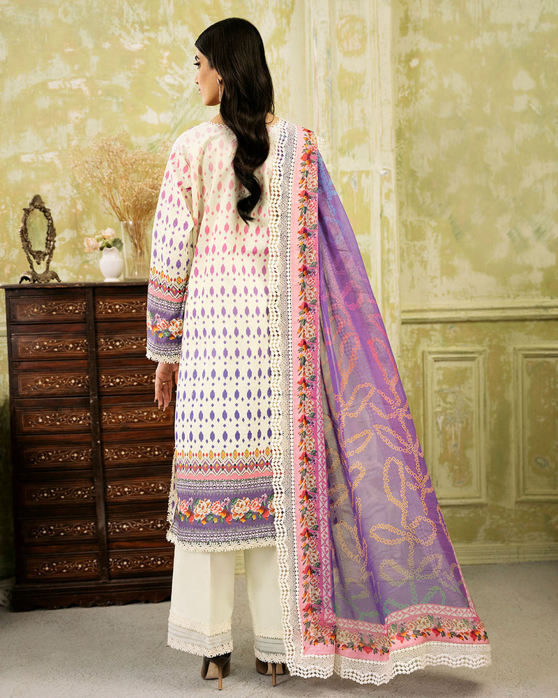 Roheenaz | Flora Printed Lawn | Evangeline by Roheenaz - Designer Dress - Type: Ladies Clothes - Available at Libayah - 100% Original