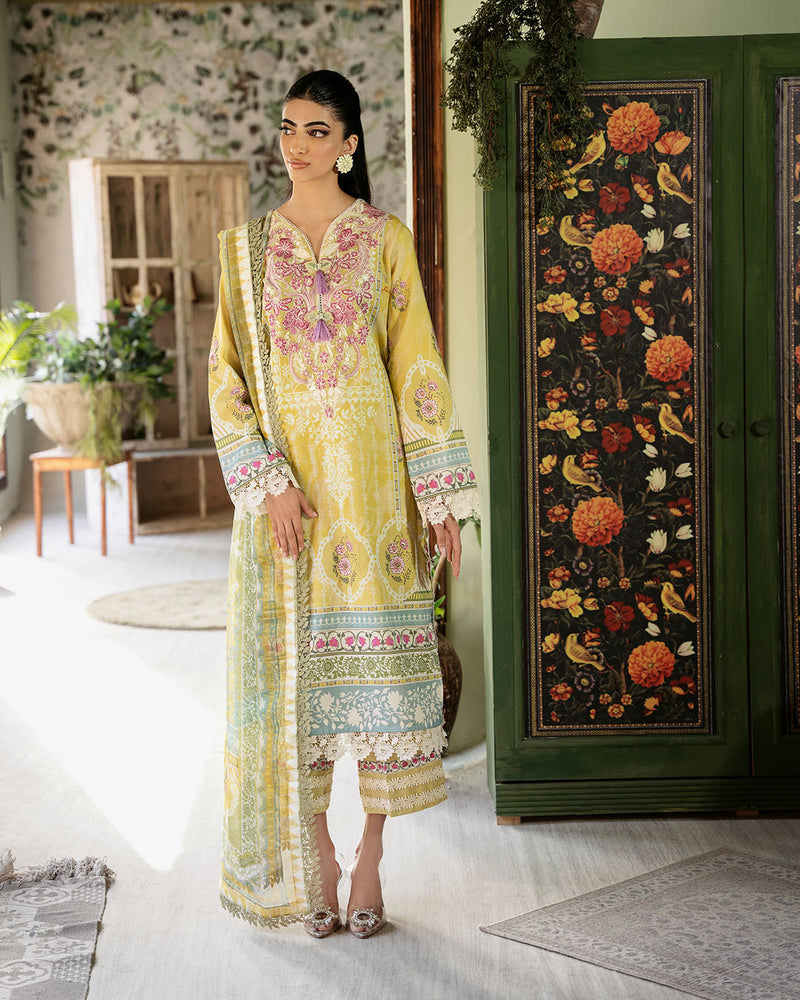 Roheenaz | Flora Printed Lawn | Mystique by Roheenaz - Designer Dress - Type: Ladies Clothes - Available at Libayah - 100% Original
