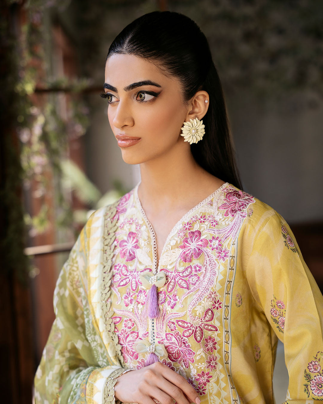 Roheenaz | Flora Printed Lawn | Mystique by Roheenaz - Designer Dress - Type: Ladies Clothes - Available at Libayah - 100% Original
