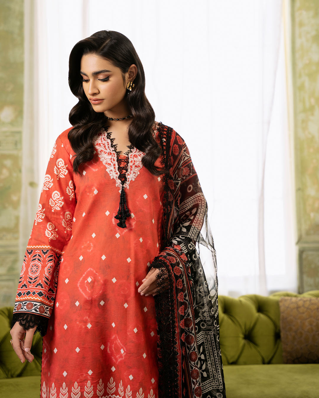 Roheenaz | Flora Printed Lawn | Solstice by Roheenaz - Designer Dress - Type: Ladies Clothes - Available at Libayah - 100% Original