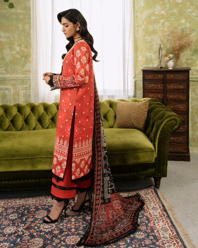 Roheenaz | Flora Printed Lawn | Solstice by Roheenaz - Designer Dress - Type: Ladies Clothes - Available at Libayah - 100% Original