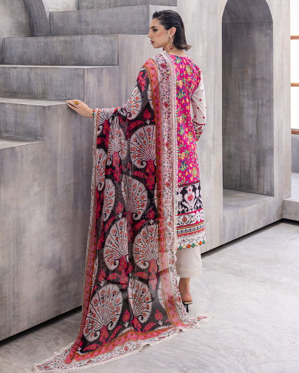 Roheenaz | Azalea Printed Lawn 24 | Marigold Meadows by Roheenaz - Designer Dress - Type: Ladies Clothes - Available at Libayah - 100% Original