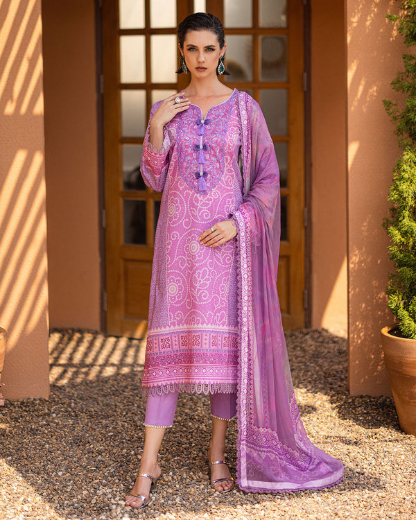 Roheenaz | Azalea Printed Lawn 24 | Azure Dream by Roheenaz - Designer Dress - Type: Ladies Clothes - Available at Libayah - 100% Original