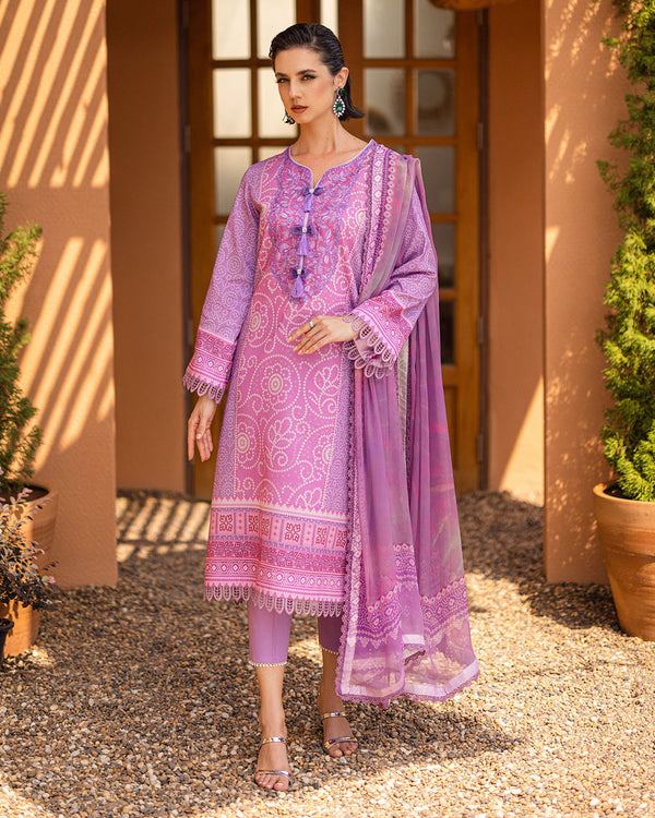 Roheenaz | Azalea Printed Lawn 24 | Azure Dream by Roheenaz - Designer Dress - Type: Ladies Clothes - Available at Libayah - 100% Original